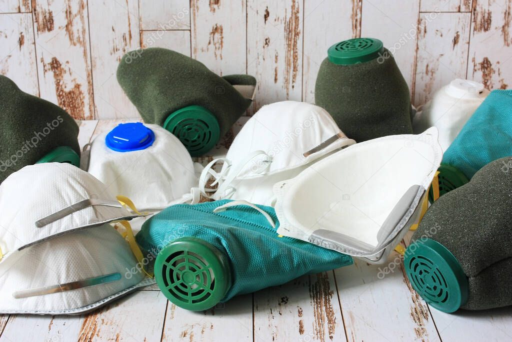Masks and respirators to protect against infection