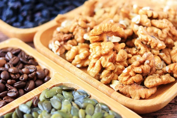 Nuts Seeds Breakfast — Stock Photo, Image