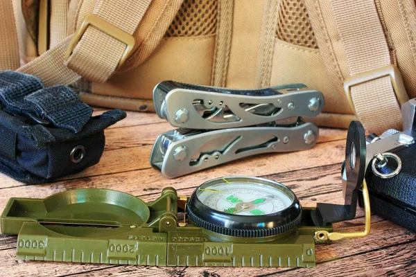 Kompas Multitool Túru — Stock fotografie