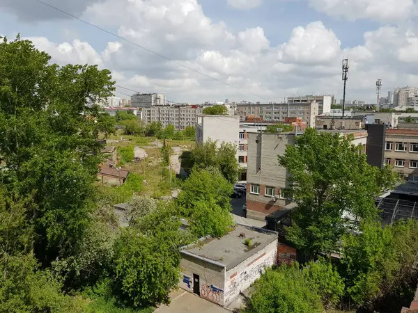 View Old Buildings City Yekaterinburg — Stock Photo, Image