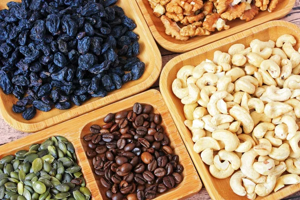 Mix Nuts Breakfast — Stock Photo, Image