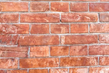 eski kırmızı tuğla duvar dokusu arkaplanı