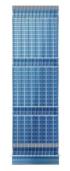 Modern byggnad skyskrapa Stockillustration
