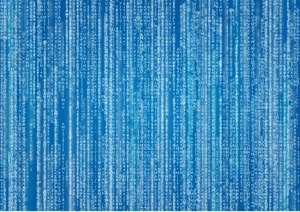 Cyberespace Arrière-plan avec chiffres et texte — Photo