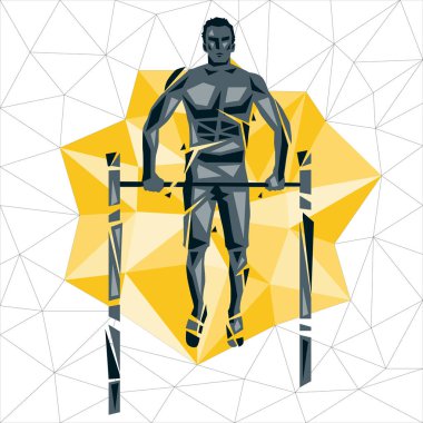 Download Bar Muscle Up Free Vector Eps Cdr Ai Svg Vector Illustration Graphic Art