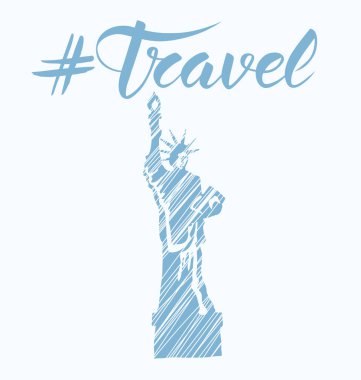 Simgesel Yapı ve seyahat hashtag  