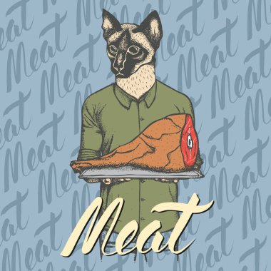 kedi eti jambon ile
