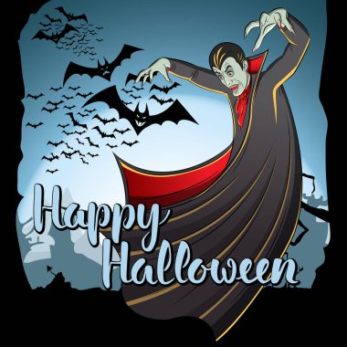 Vampir Drakula ile harfler