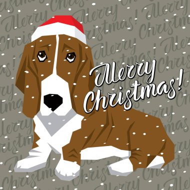  Noel Noel Baba şapkası köpek