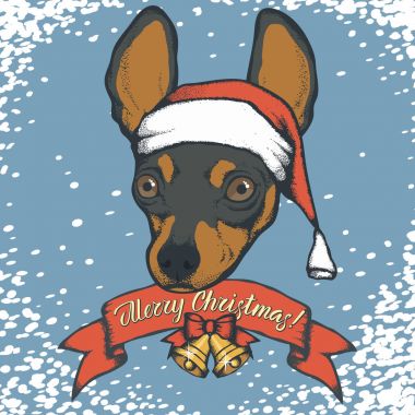 Noel Baba şapkası Rus oyuncak korkunç