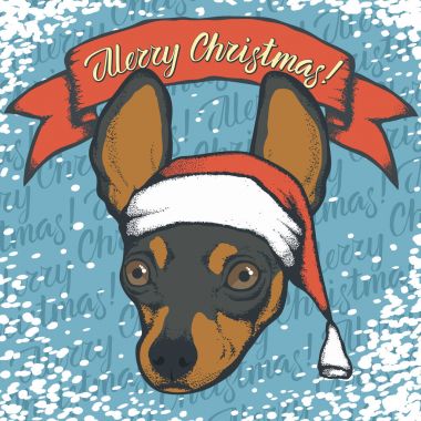 Noel Baba şapkası Rus oyuncak korkunç