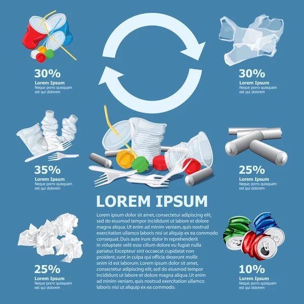 Vektorinformationstabelle oder Infografiken — Stockvektor