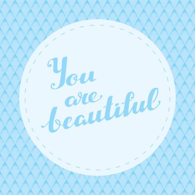 Vector Illustration Valentine Day Greeting Card