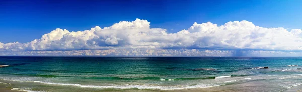 Spanien Panorama Wolken Meer lizenzfreie Stockbilder