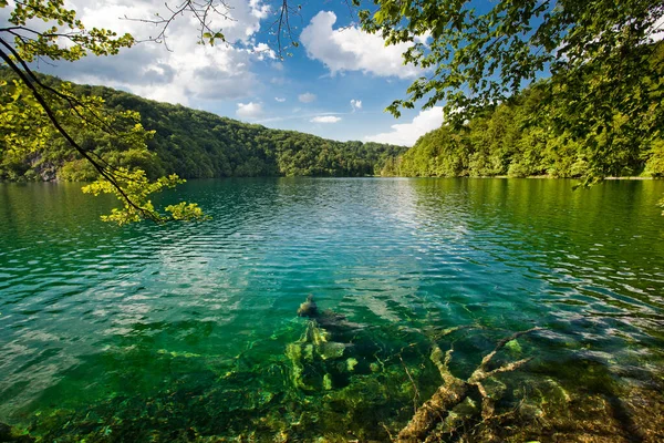 Parc national des lacs de Plitvice en Croatie Paysage — Photo