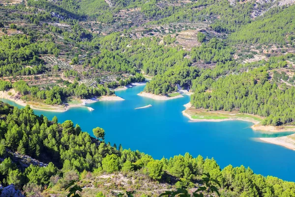 Lago El Castell di Guadalest, Spagna — Foto Stock