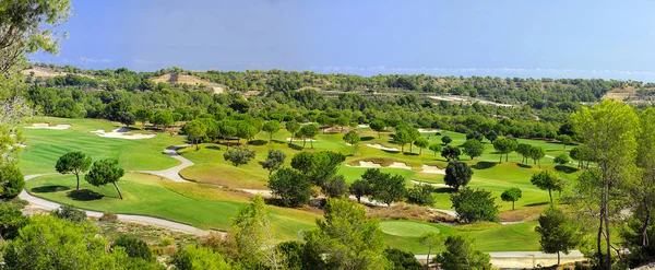 Golf sahası manzarası, İlkbahar, İsviçre