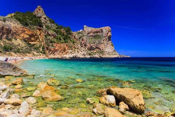 Spanyolország, táj nyár Costa Blanca tenger partján, Alicante tartomány — Stock Fotó