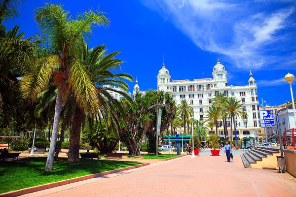 Hermosa Vista Ciudad Alicante España Costa Blanca — Foto de Stock