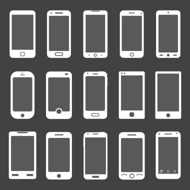 Smartphone Icons Set
