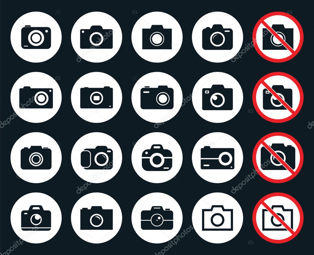 photo camera icons