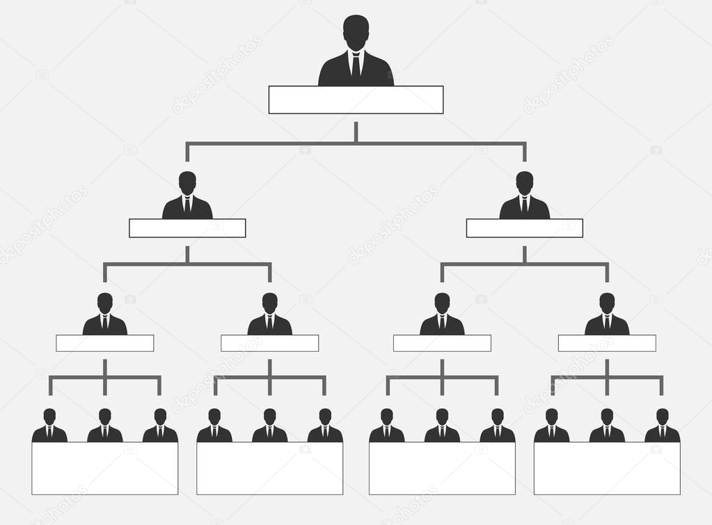 corporate organization hierarchy