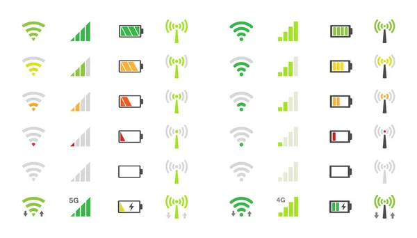 hareket eden telefon sistem kutsal kişilerin resmi, wifi sinyal gücü, pil şarj düzeyi