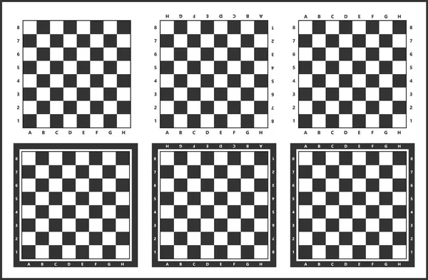 체스 보드 배경 디자인 — 스톡 벡터