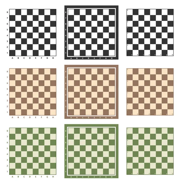 체스 보드 배경 디자인 — 스톡 벡터