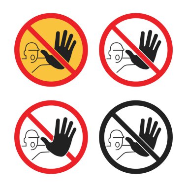 Giriş işareti yok, erişim simgesi yok