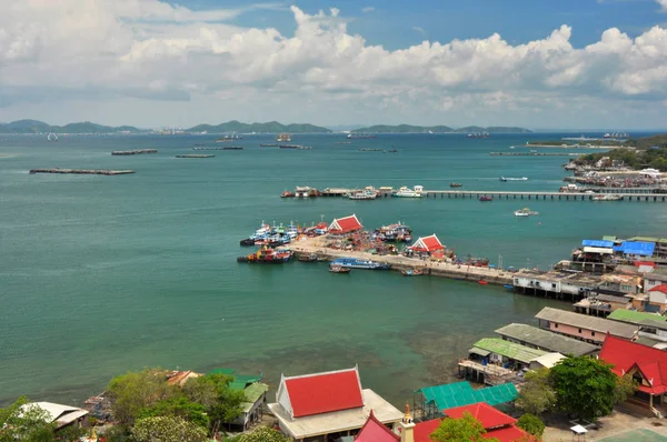 Vista de los muelles, Tailandia — Foto de Stock