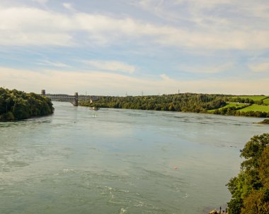 Menai Bridge, Anglesea, Galler