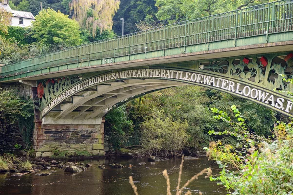 Puente Waterloo, Betsycoed, Snowdonia, Gales — Foto de Stock