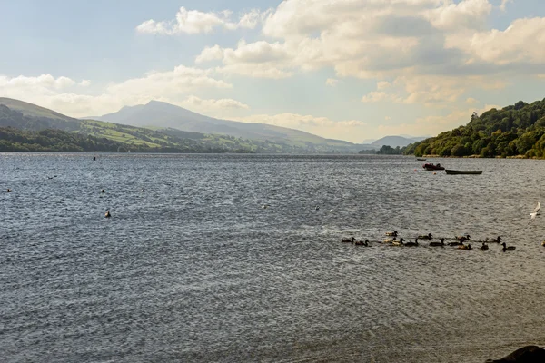 Lago Bala, Snowdonia, Gales — Foto de Stock