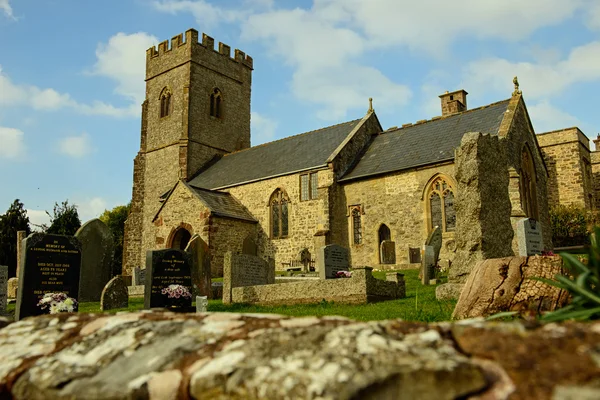 East Quantock głowy Kościoła, Somerset, Anglia — Zdjęcie stockowe