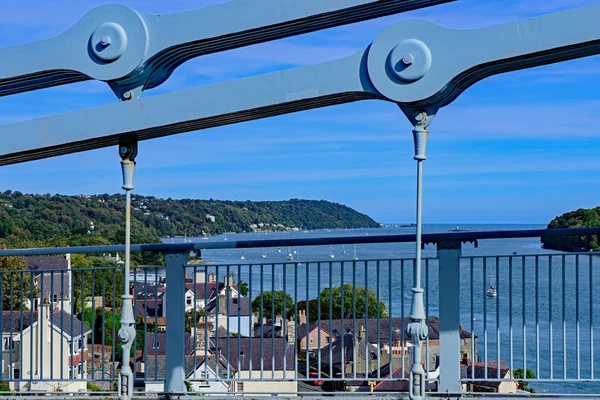 Menai Bridge, Anglesea, Wales — Stockfoto