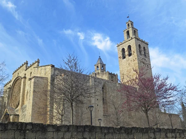 Kirche von sant cugat — Stockfoto
