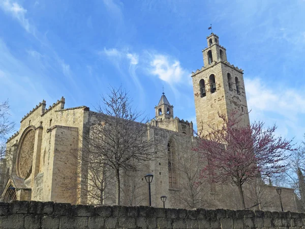 Iglesia de sant cugat — Foto de Stock