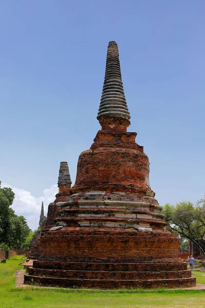 Eine Alte Pagode Antiken Tempel Thailand — Stockfoto