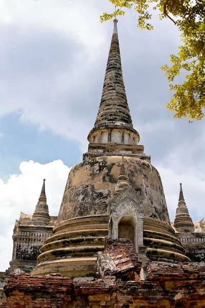 Gammal Pagod Det Antika Templet Thailand — Stockfoto