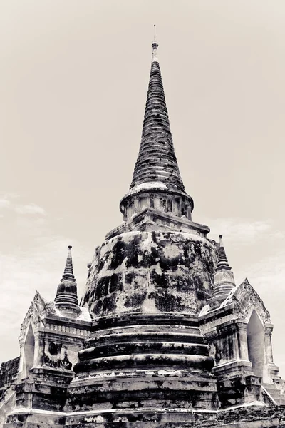 Eski bir pagoda antik tapınak Tayland