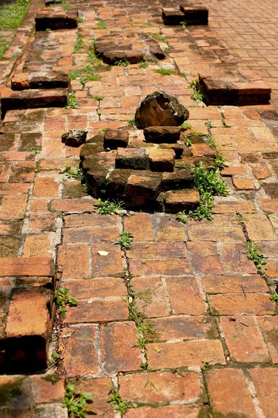 Παγόδα Ayutthaya Αρχαία Ταϊλάνδη — Φωτογραφία Αρχείου