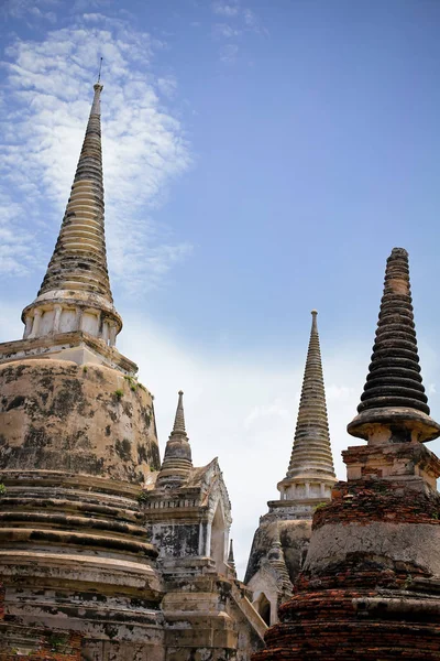 Eski bir pagoda antik tapınak Tayland