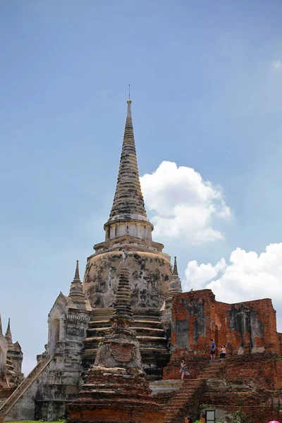 Stará Pagoda Starověkého Chrámu Thajsku — Stock fotografie