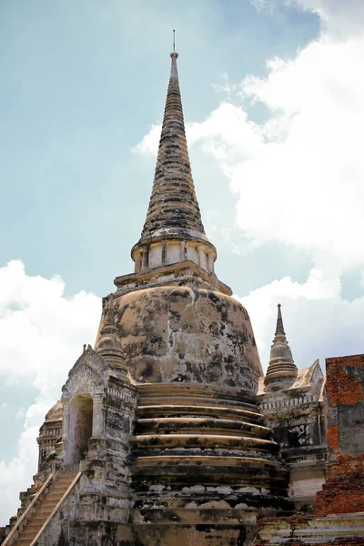Eski bir pagoda antik tapınak Tayland