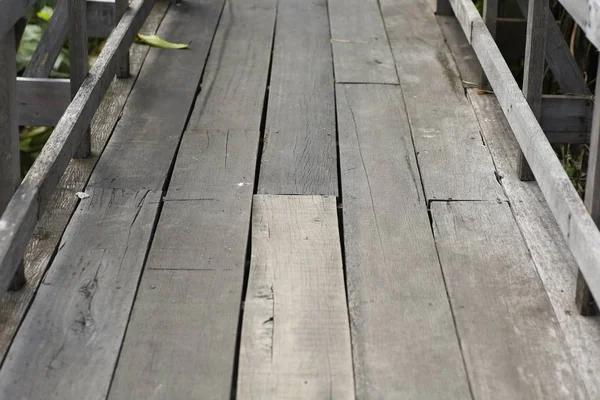 Alte Holzbrücke Als Hintergrund — Stockfoto