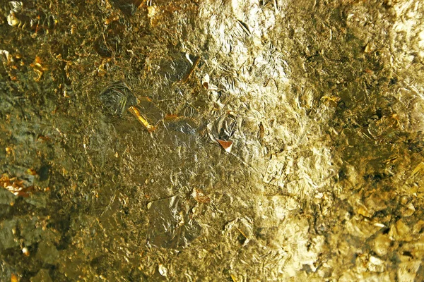 Φύλλο Χρυσού Για Φόντο Και Τις Υφές — Φωτογραφία Αρχείου