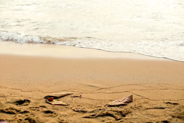泰国南海美丽的沙子和白色的沙子 — 图库照片