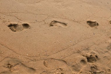 Güzel kum ve beyaz kum Tayland Güney Denizi. 