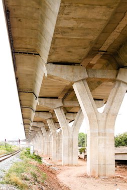 Bir binanın inşaat alanı - taş işçiliği